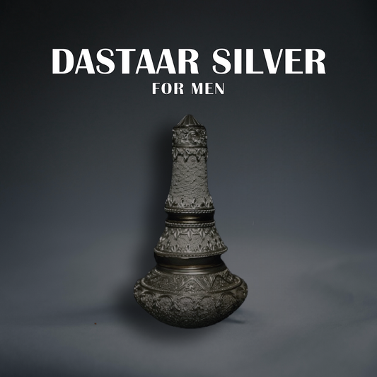 Dastaar Silver by ZAHRAH B