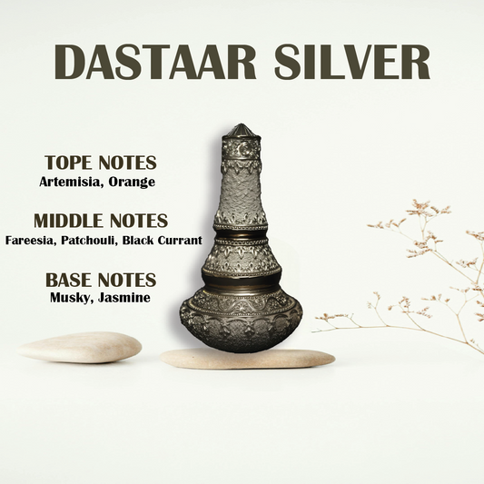 Dastaar Silver by ZAHRAH B